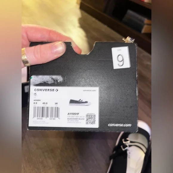 NWT Converse Dainty Mary Jane Sneaker - Picture 7 of 7